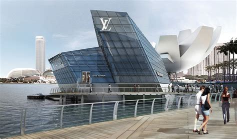 louis vuitton marina bay sands architect|A travel destination on its own right, Louis Vuitton Island In.